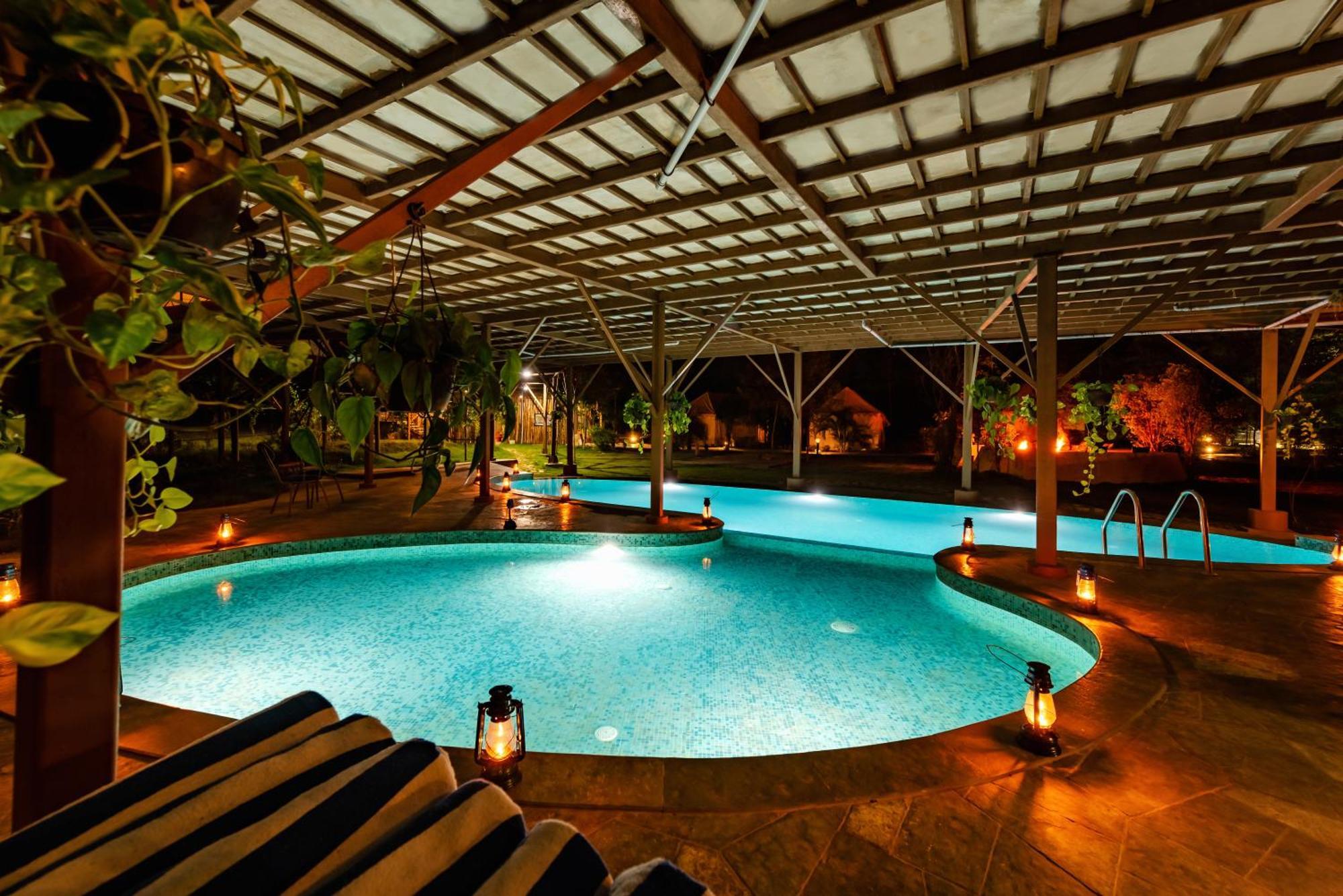Hotel Tadoba Jungle Camp Mohurli Exterior foto